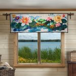 Whimsical Waters Quilted Valance
