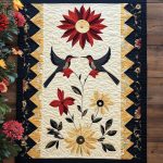 Whirlwind Wonder Quilted Table Runner