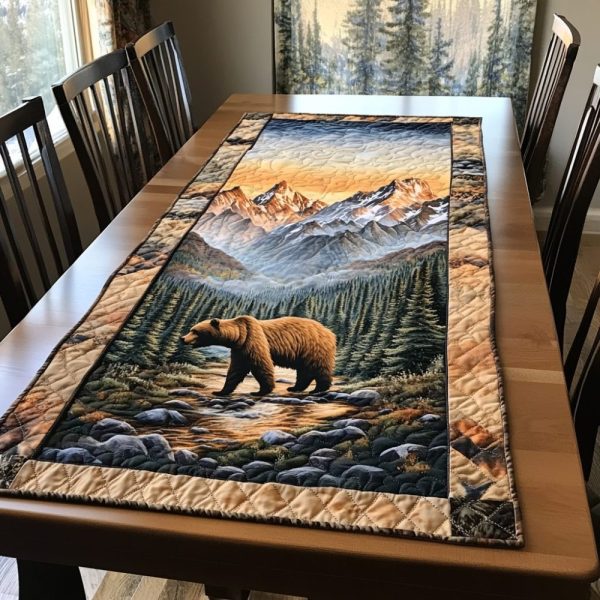 Wild Tracks Quilted Table Runner