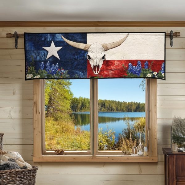 Wild West Glory Quilted Valance