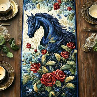 Wild Whispers Quilted Table Runner