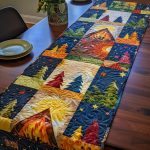 Wilderness Wanderer Quilted Table Runner