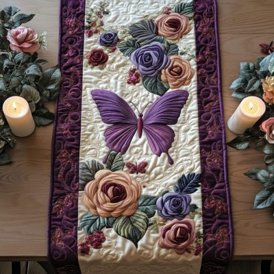 Wings Of Charm Quilted Table Runner