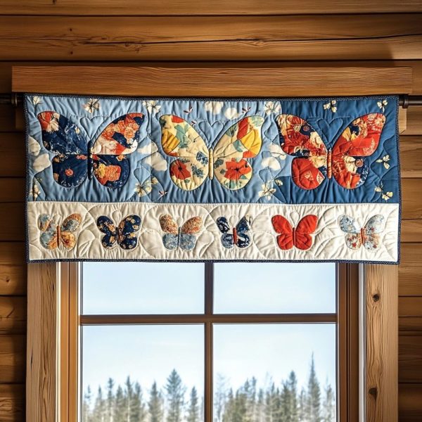 Wings Of Grace Quilted Valance