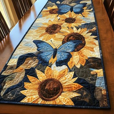 Wings Of Wonder Quilted Table Runner