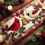 Winter Embrace Quilted Table Runner