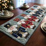 Winter Parade Quilted Table Runner