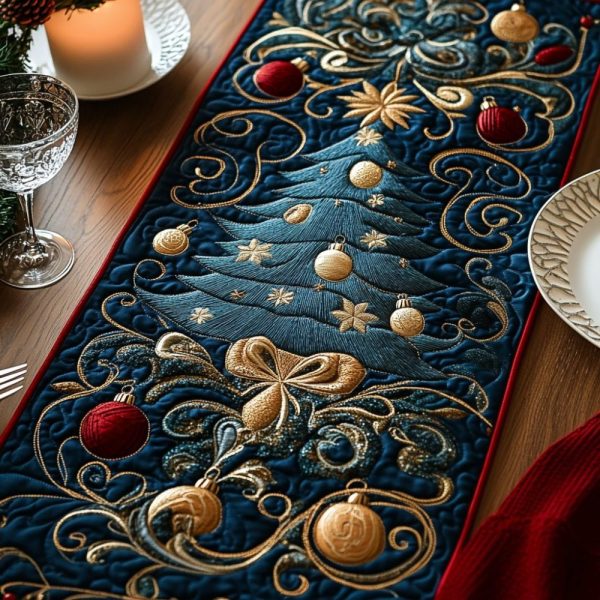 Winter Wonderland Quilted Table Runner