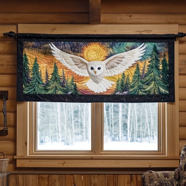 Wise Wings Quilted Valance