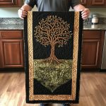 Woodland Echoes Quilted Table Runner