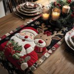 Yuletide Companions Quilted Table Runner