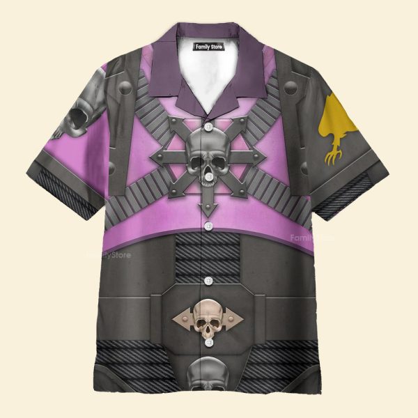 Warhammer Emperor'S Children Chaos Space Marines Costume Cosplay Hawaiian Shirt Whhs119