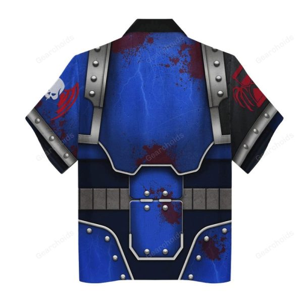 Warhammer Night Lords Costume Cosplay Hawaiian Shirt Whhs53