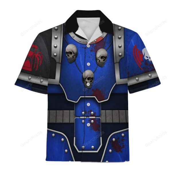 Warhammer Night Lords Costume Cosplay Hawaiian Shirt Whhs53