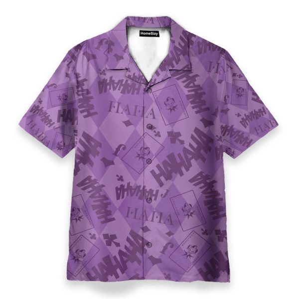 The Joker Movie Cosplay Costume Hawaiian Shirt & Beach Shorts