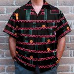 Donkey Kong Gameplay Hawaiian Shirt & Beach Shorts