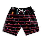 Donkey Kong Gameplay Hawaiian Shirt & Beach Shorts