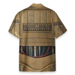 C3Po Suit Star War Movie Cosplay Costume Hawaiian Shirt