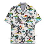 Bigfoot Funny Tropical Sasquatch Hawaiian Shirt
