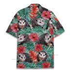 Funny Possum Aloha Screaming Wildlife Hawaiian Shirt