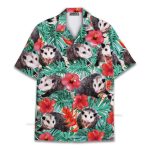 Funny Possum Aloha Screaming Wildlife Hawaiian Shirt