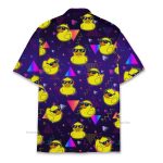 Retro Rubber Duck 80S Vaporwave Neon Hawaiian Shirt