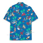 Santa Funny Tropical Christmas Aloha Hawaiian Shirt
