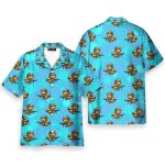 Funny Tactical Duck Military Rubber Duck Hawaiian Shirt