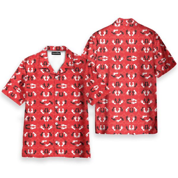 Funny Kamasutra Sexy Novelty Pattern Hawaiian Shirt