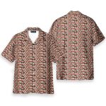 Funny Booty Heart Nsfw Pattern Seamless Hawaiian Shirt