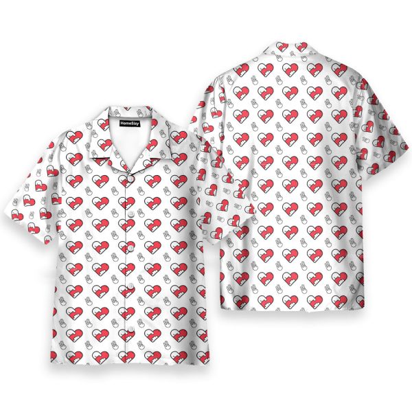 Funny F-Heart Love Nsfw Hawaiian Shirt