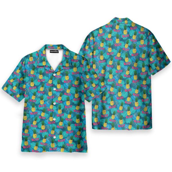Funny Pineapple Bold Tropical Hawaiian Shirt