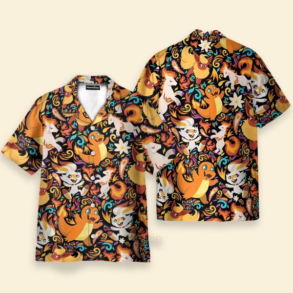 Pomo Seamless Pattern V9 Hawaiian Shirt