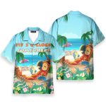 It’S 5 O’Clock Somewhere Parrot Beach Vacation Tropical Hawaiian Shirt