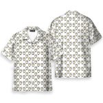 Rock On Pixel Hand Signfunny 8-Bit Retro Hawaiian Shirt