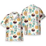 Aloha Tiki Pineapple Vintage Hawaiian Shirt