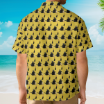 Funny Black Cat Cool Seamless Hawaiian Shirt