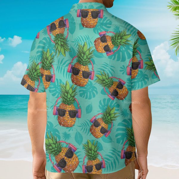 Funny Pineapple Party Cool Tropical Hawaiian Shirt