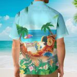 It’S 5 O’Clock Somewhere Parrot Beach Vacation Tropical Hawaiian Shirt