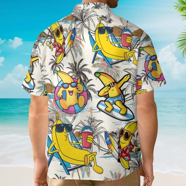 Funny Banana Tropical Vacation Hawaiian Shirt