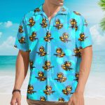 Funny Tactical Duck Military Rubber Duck Hawaiian Shirt