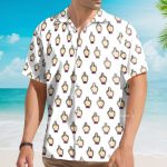 Funny Middle Finger Pixel Art Nsfw Hawaiian Shirt