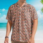 Funny Booty Heart Nsfw Pattern Seamless Hawaiian Shirt
