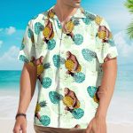 Bigfoot Funny Pineapple Sasquatch Hawaiian Shirt