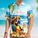 It'S 5 O'Clock Somewhere Parrot Party Hawaiian Shirt For Men