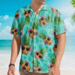 Funny Pineapple Party Cool Tropical Hawaiian Shirt