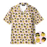Funny Duck Meme Seamless Pattern Hawaiian Shirt