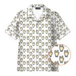 Rock On Pixel Hand Signfunny 8-Bit Retro Hawaiian Shirt