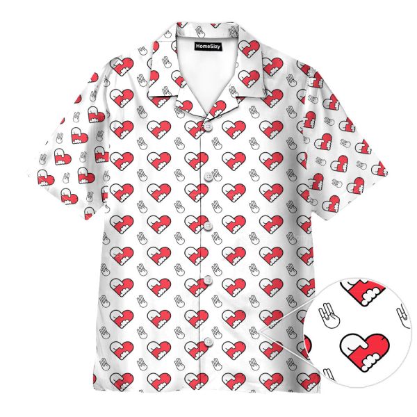 Funny F-Heart Love Nsfw Hawaiian Shirt