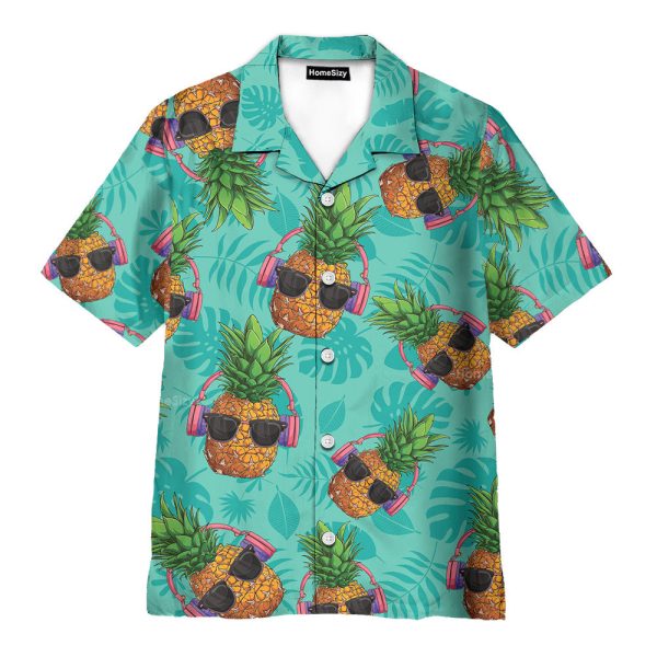 Funny Pineapple Party Cool Tropical Hawaiian Shirt